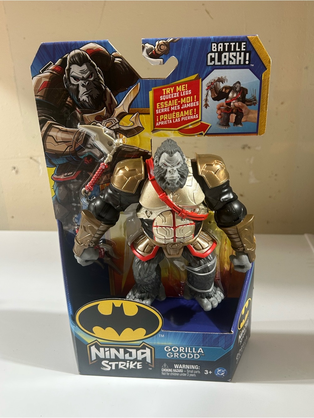 Batman Ninja Strike Gorilla Grodd Action Figure - 6”